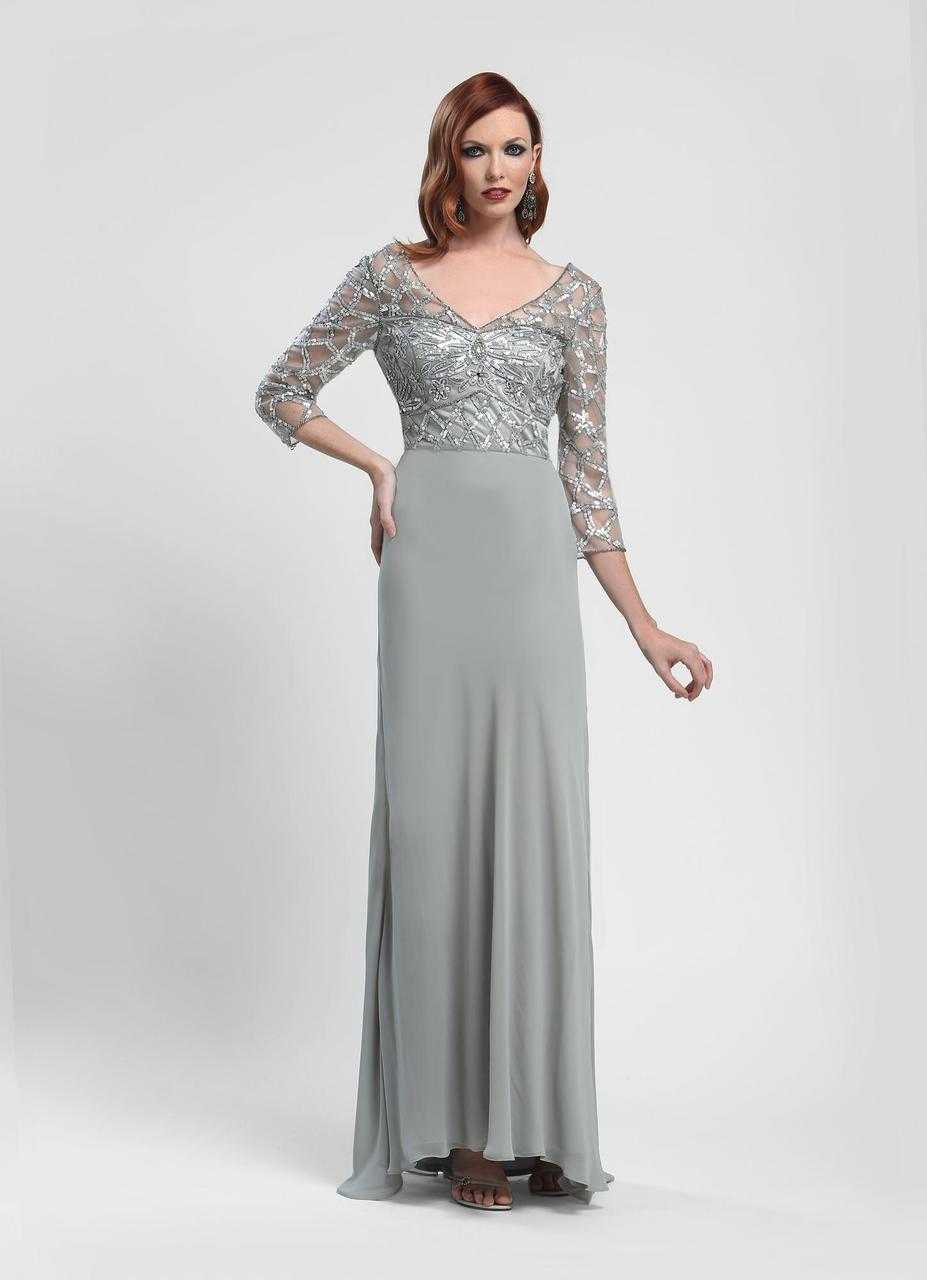Sue Wong, Sue Wong - Sequined Long Gown W4103